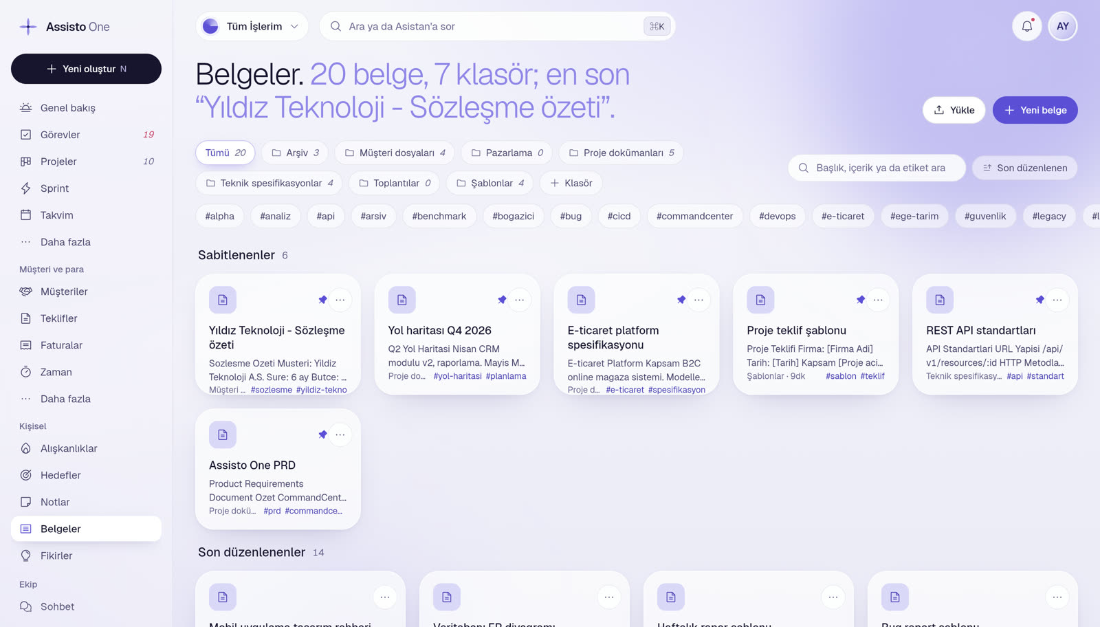 AssistoOne screen 5
