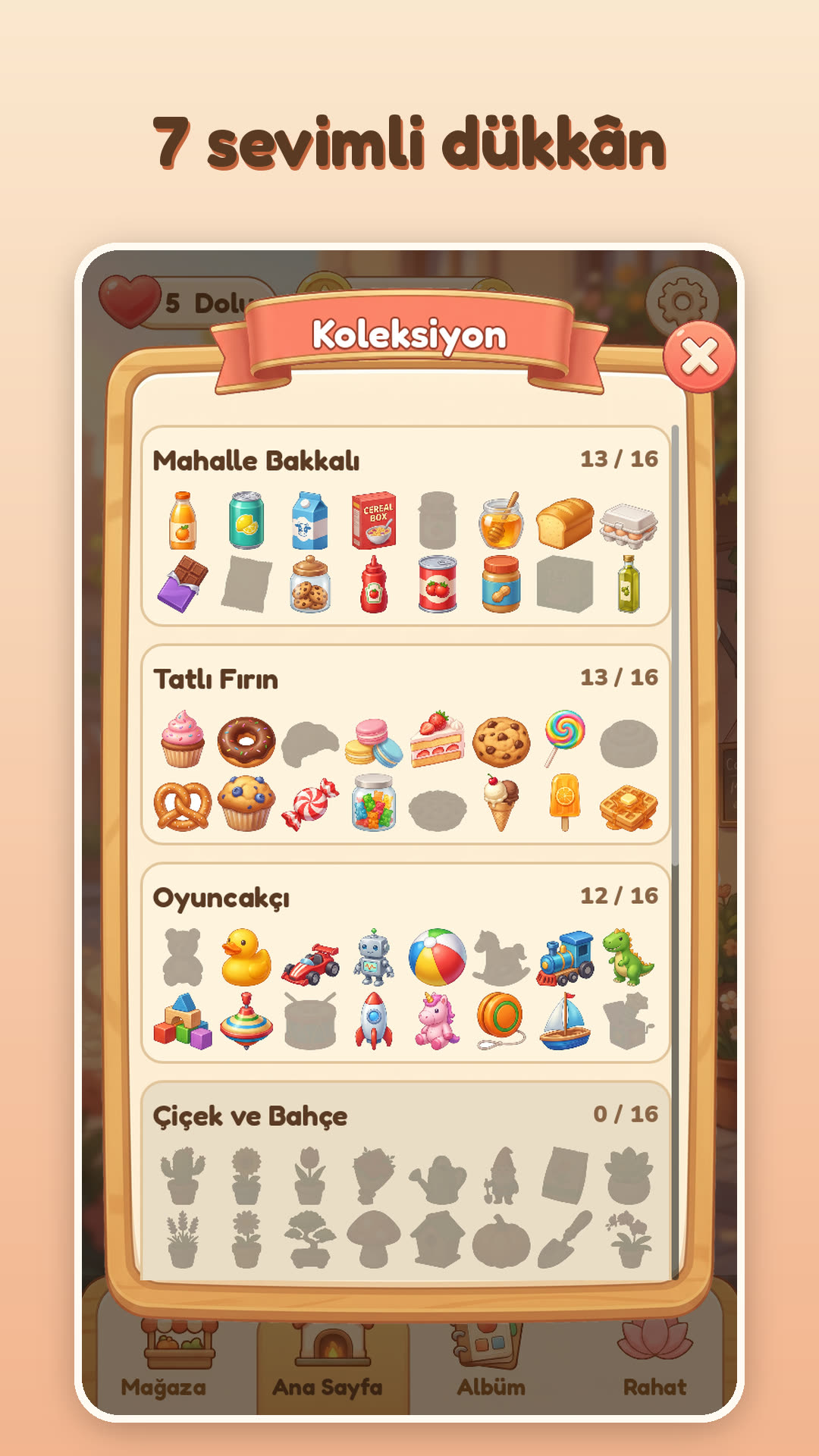Cozy Mart telefon ekranı 3