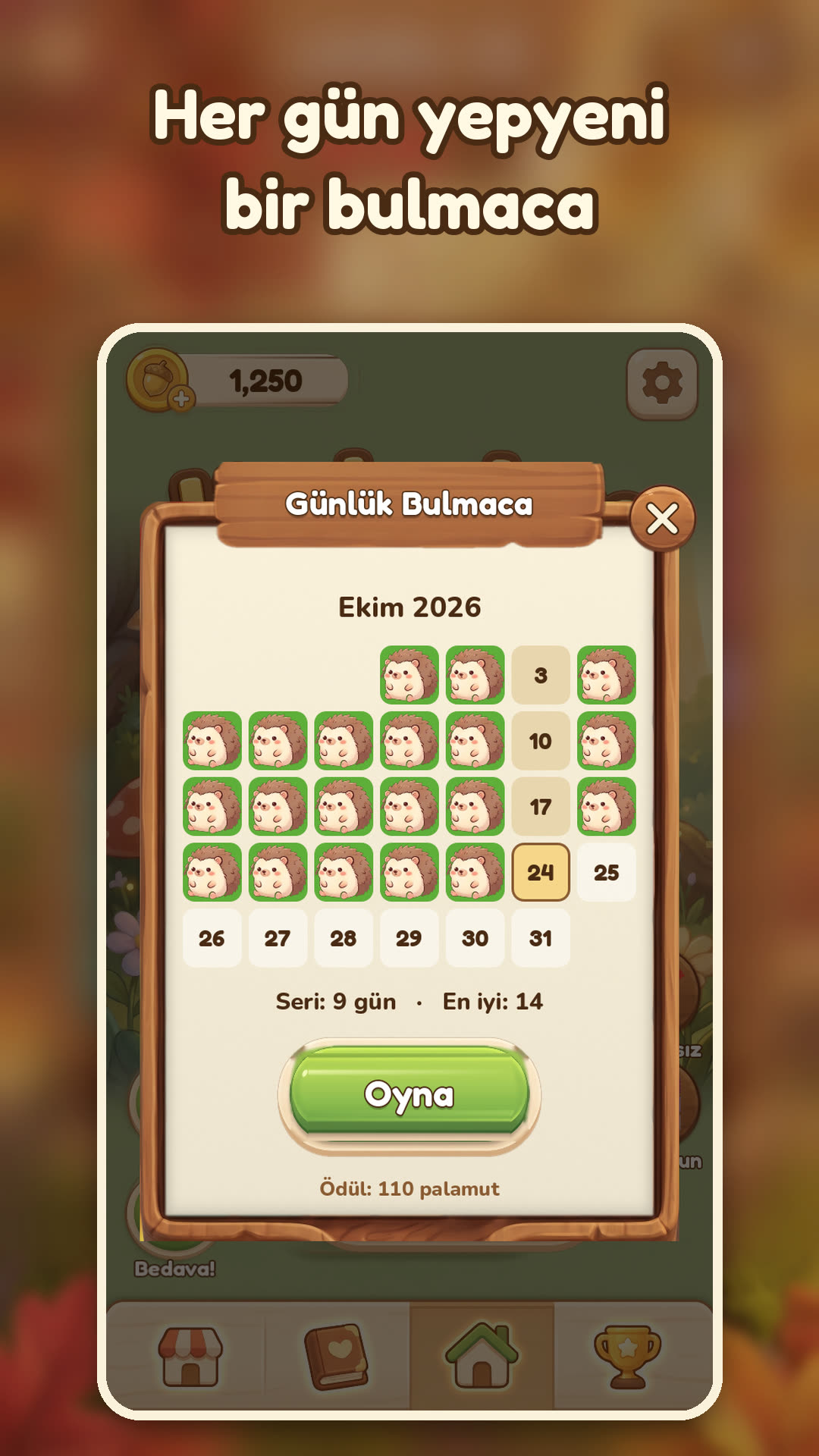 Hedgehug telefon ekranı 4