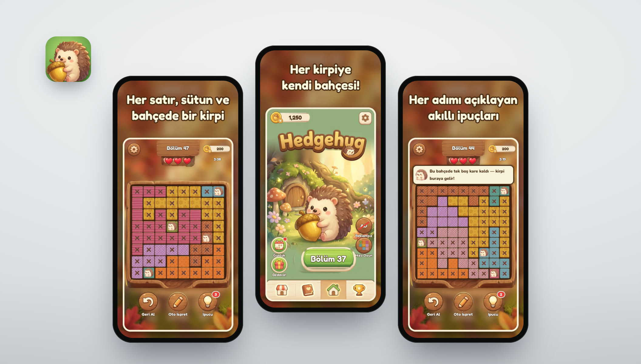 Hedgehug screens