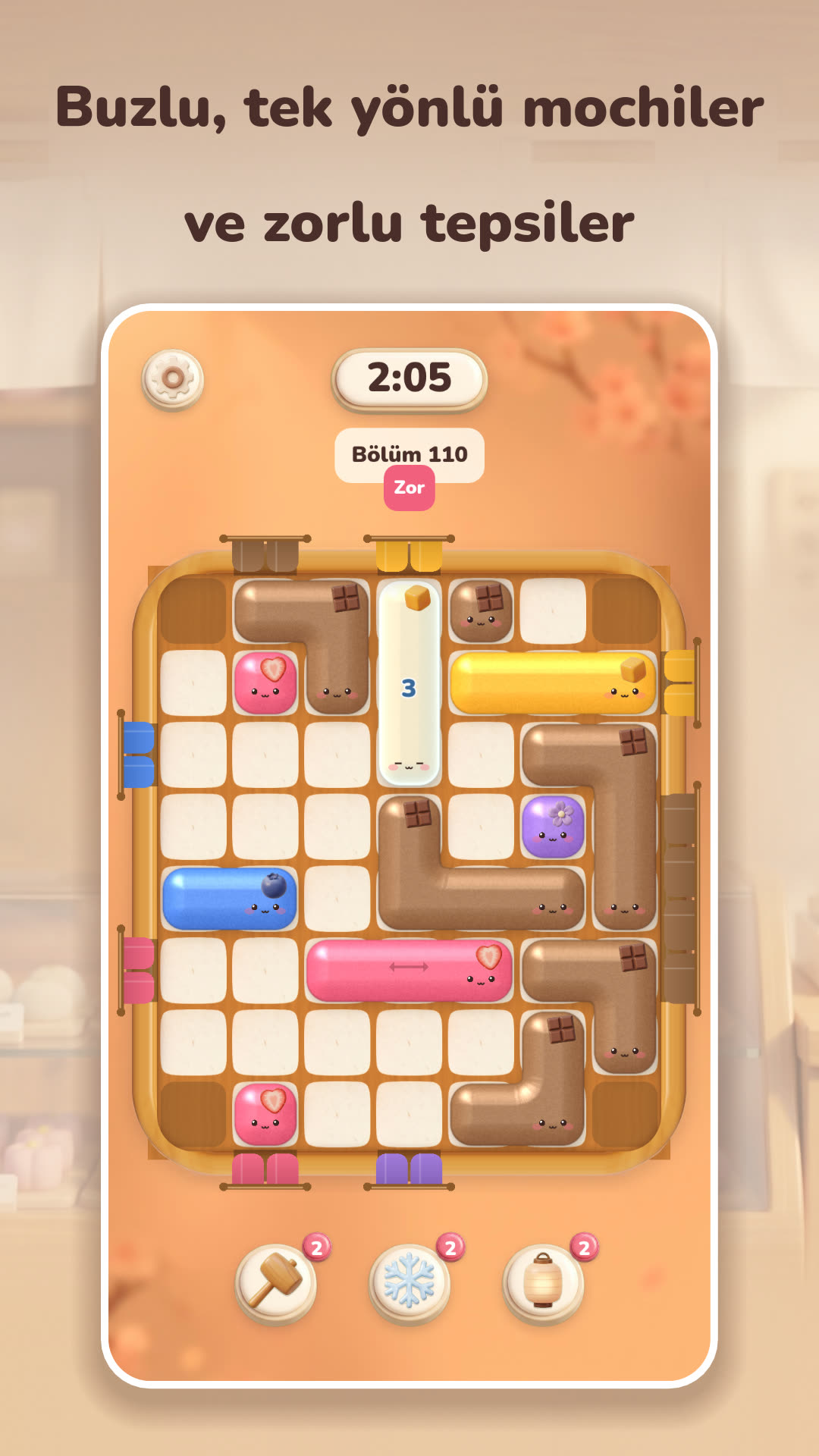 Mochi Slide telefon ekranı 2