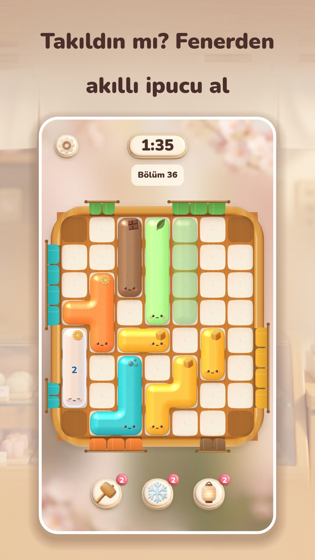 Mochi Slide telefon ekranı 3