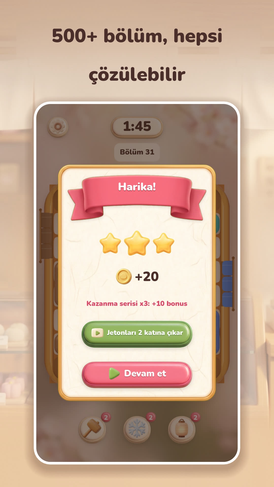 Mochi Slide telefon ekranı 4