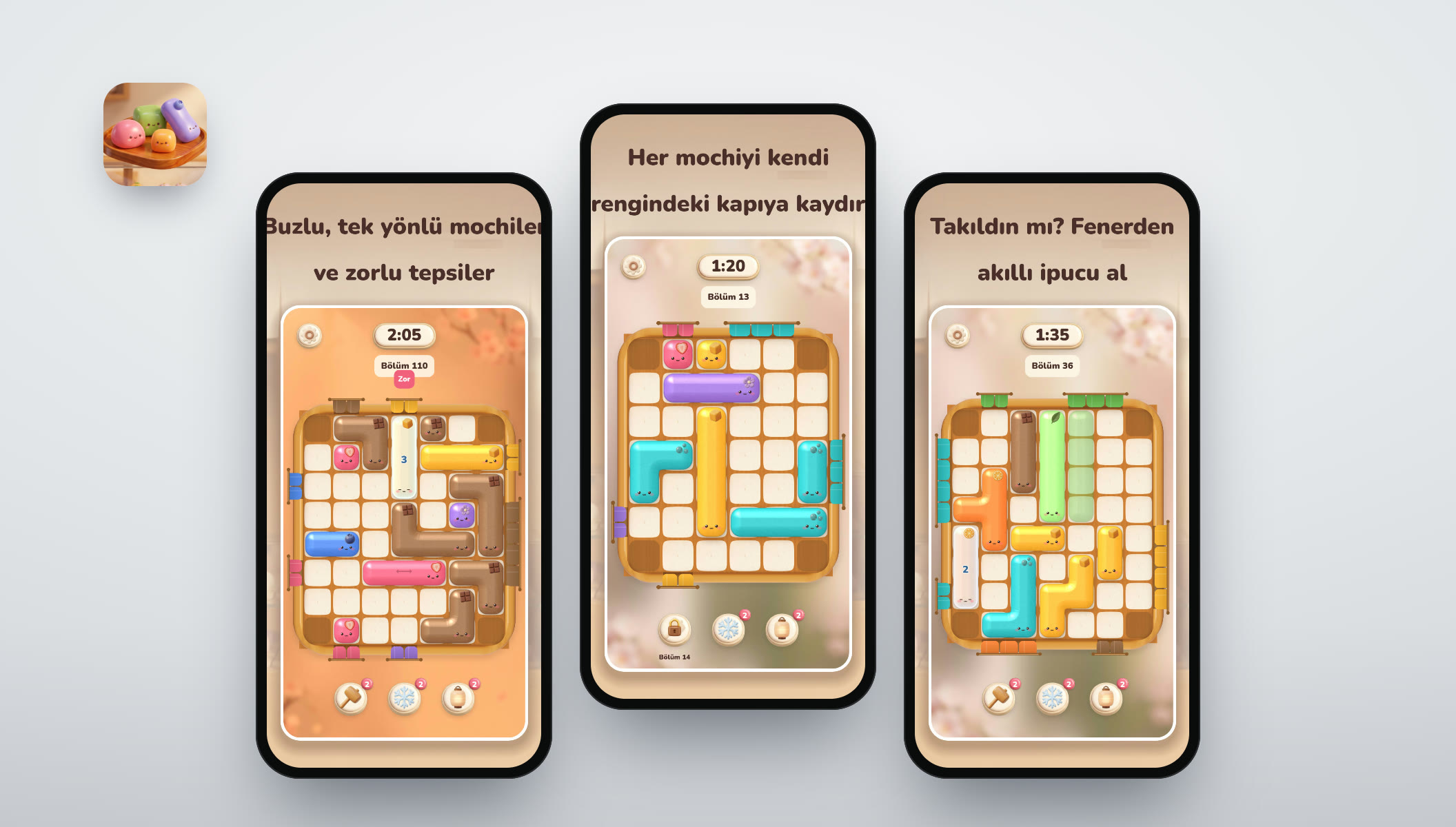 Mochi Slide screens