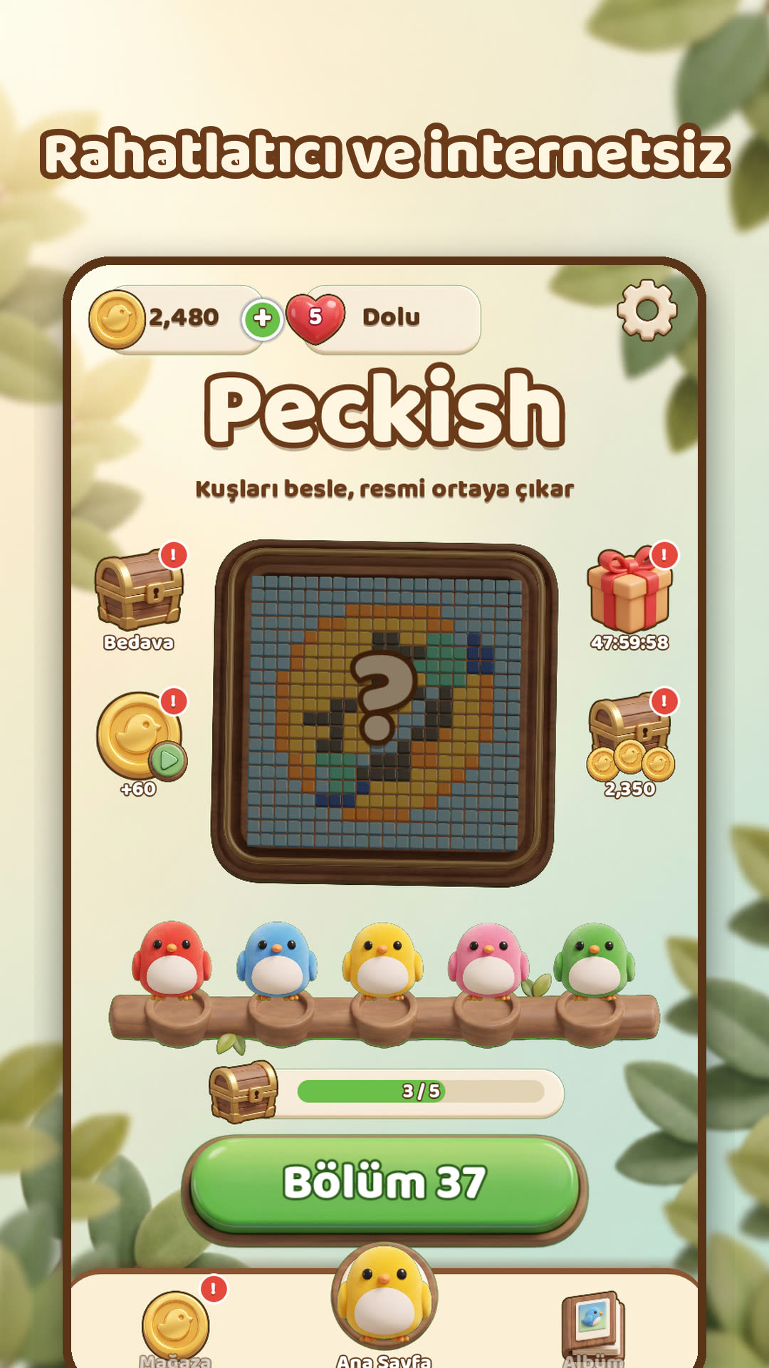 Peckish phone screen 5